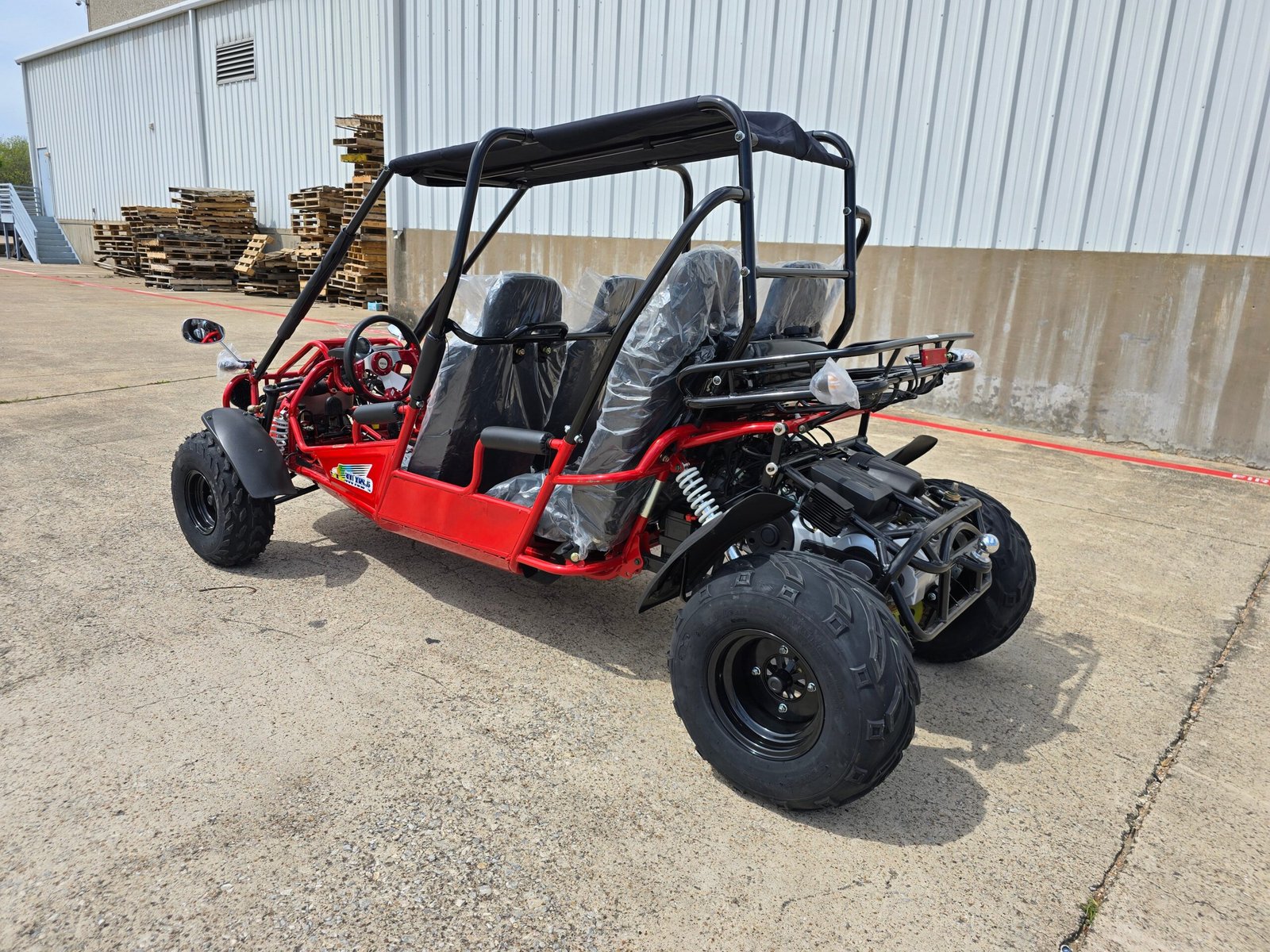 TrailMaster Eagle 300XRS-4E EFI Adults 4 Seats Go-Kart - 300cc 17.4HP Engine - Image 4