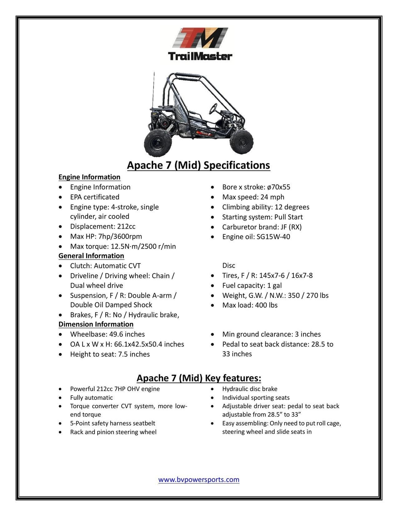 TrailMaster Apache 7 - Image 5