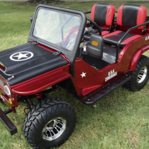 RPS Mini-Jeep Style 125cc Series 4. Mid-Size Youth Mini-jeep 3-Speed