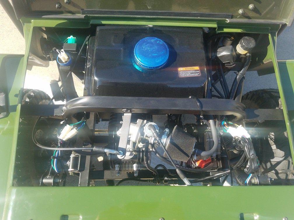 Deluxe Upgraded Mini-Jeep GO KART- Series 2 Dual Roll Bars - Image 3