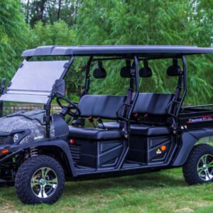 Trailmaster 80ED-U, 4 seat 72 Volt with 200lb